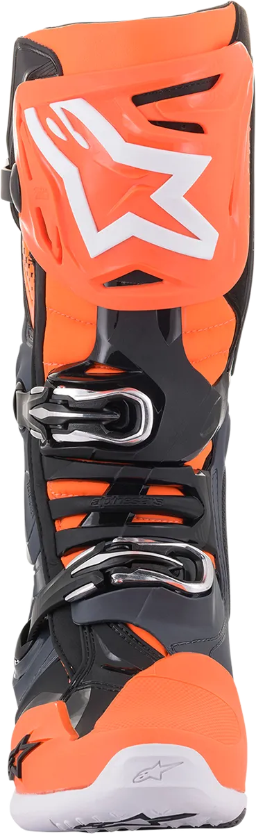 ALPINESTARS Tech 10 Boots - Fluorescent Orange/Cool Gray - US 10 2010020-9040-10