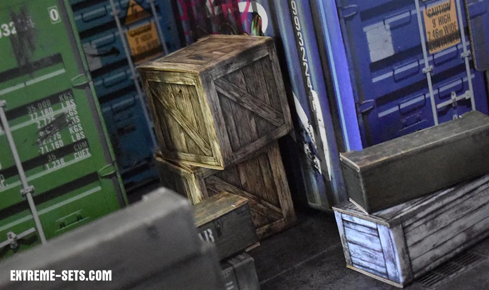 Container Pack Pop-Up Diorama 1/12