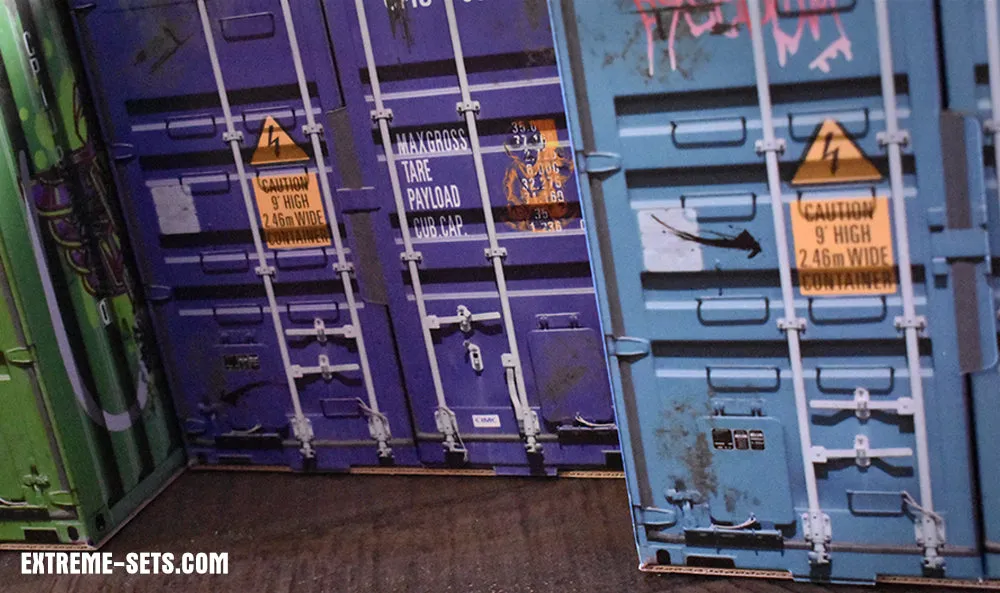 Container Pack Pop-Up Diorama 1/12