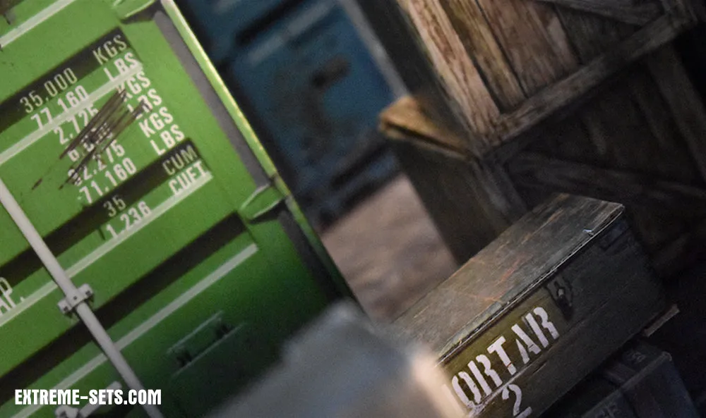 Container Pack Pop-Up Diorama 1/12