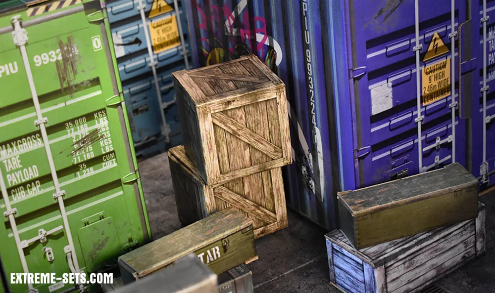 Container Pack Pop-Up Diorama 1/12