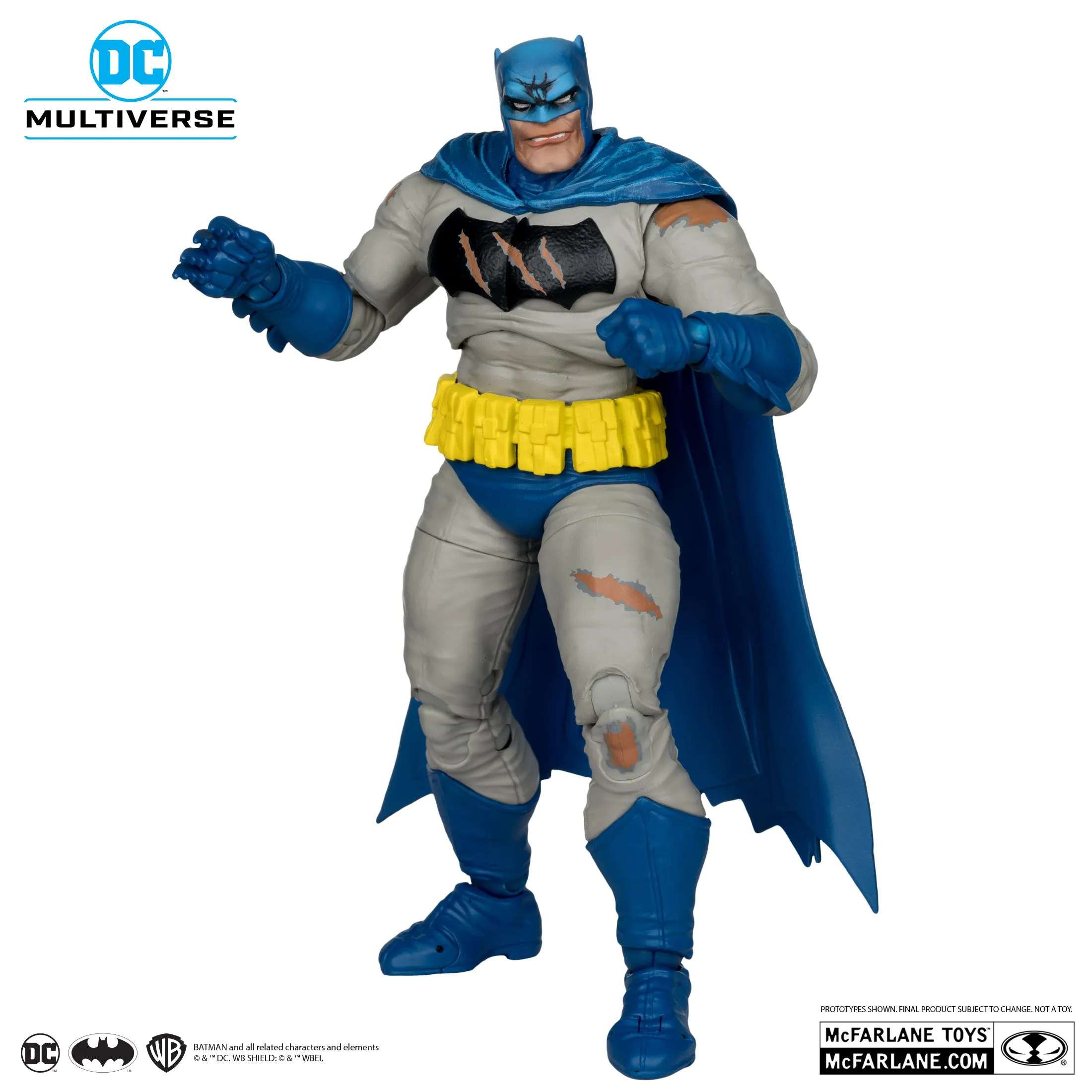 DC Multiverse Collector #21 Batman Battle Damage Blue (The Dark Knight Returns) Action Figure (17246)