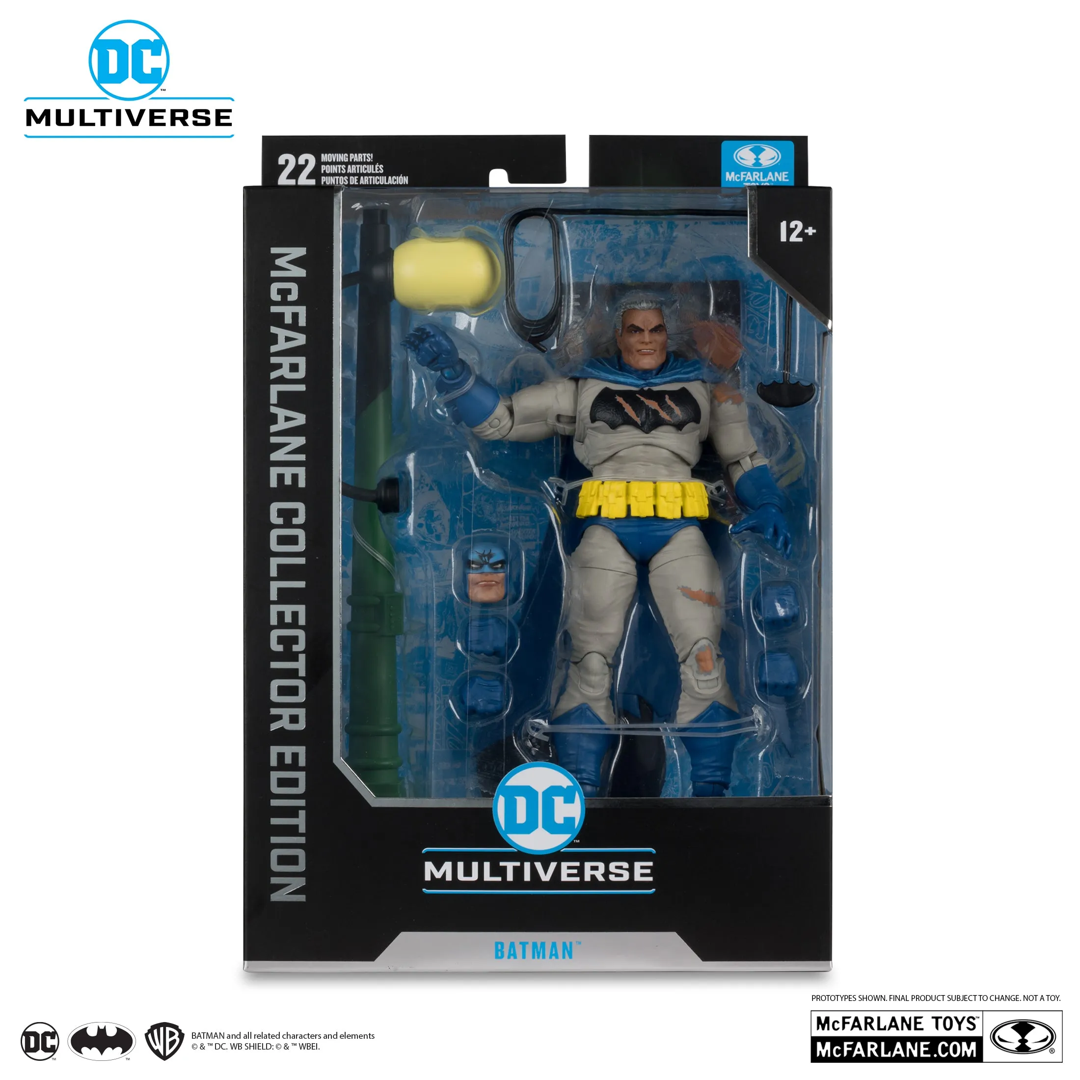 DC Multiverse Collector #21 Batman Battle Damage Blue (The Dark Knight Returns) Action Figure (17246)