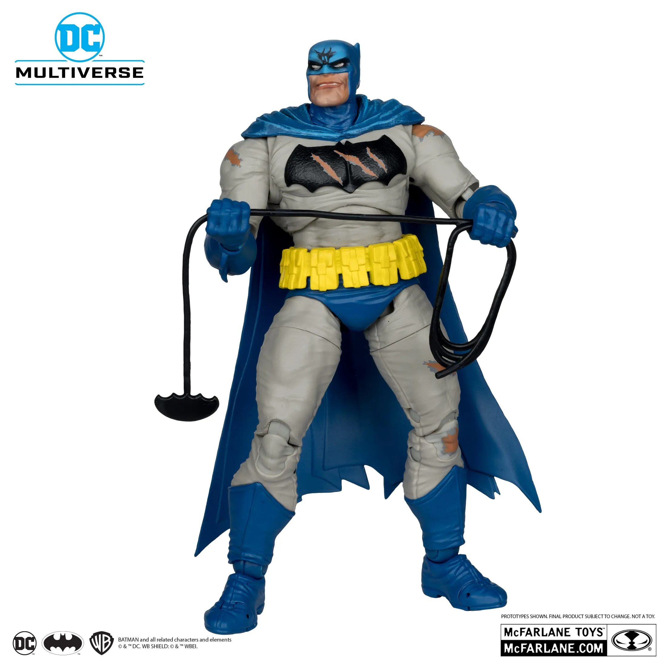 DC Multiverse Collector #21 Batman Battle Damage Blue (The Dark Knight Returns) Action Figure (17246)