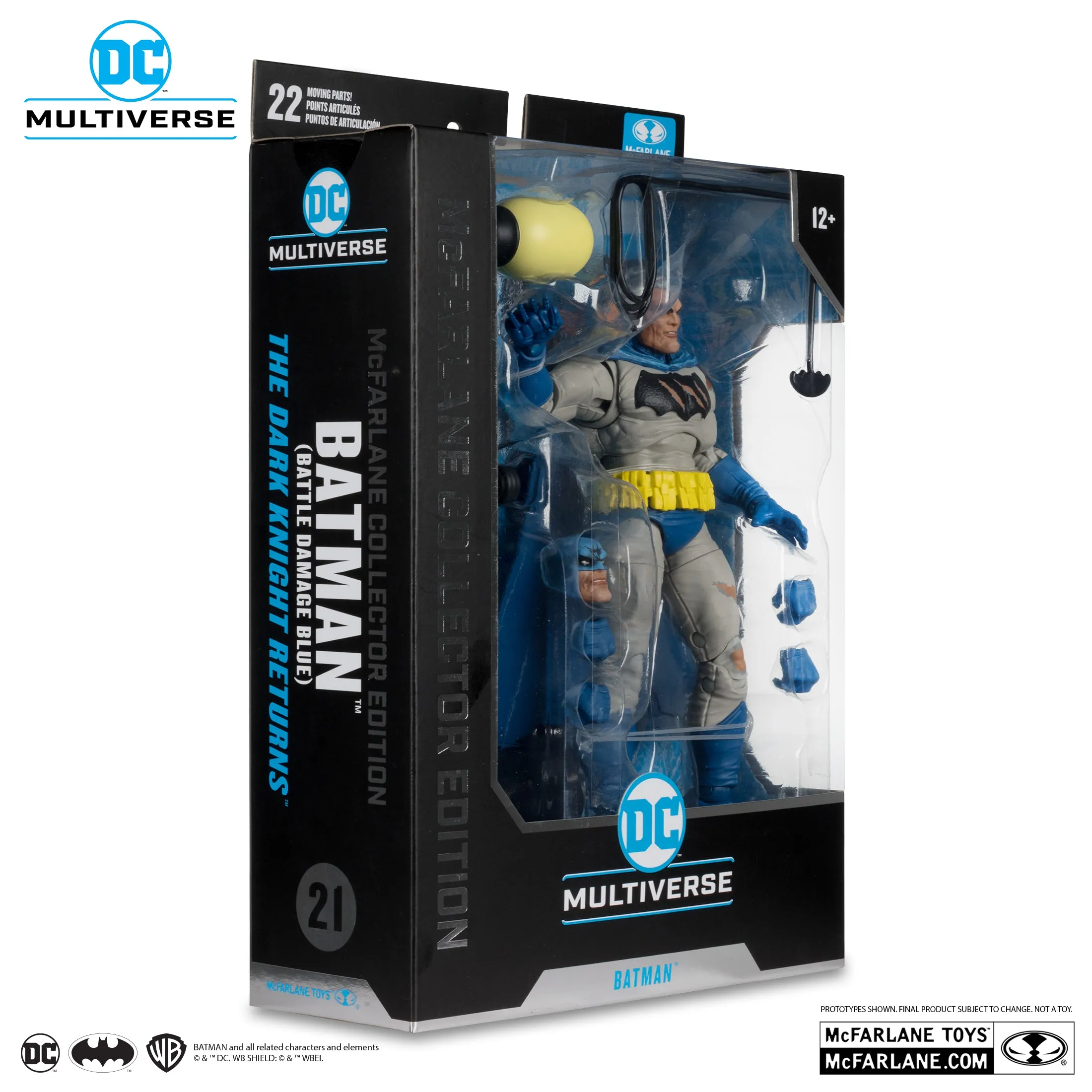 DC Multiverse Collector #21 Batman Battle Damage Blue (The Dark Knight Returns) Action Figure (17246)