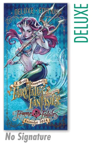 J. Scott Campbell's Fairytale Fantasies 2024 Calendar - Deluxe Edition (J. Scott Campbell And Tanya Lehoux)