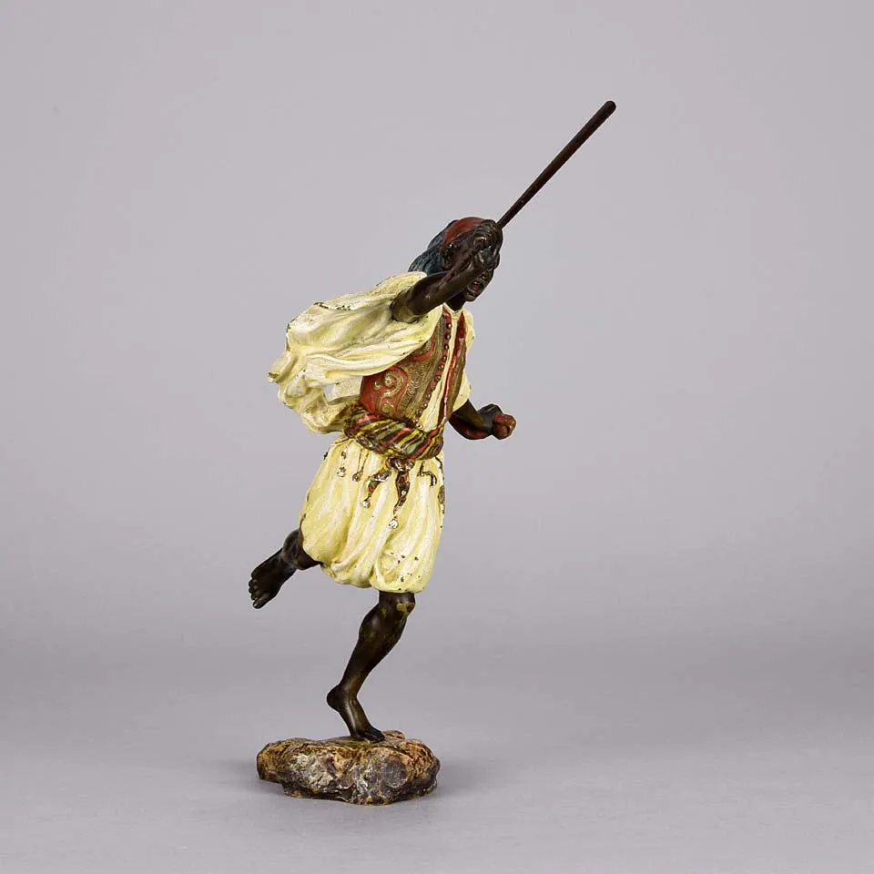 "Arab Man Running" by Bergman