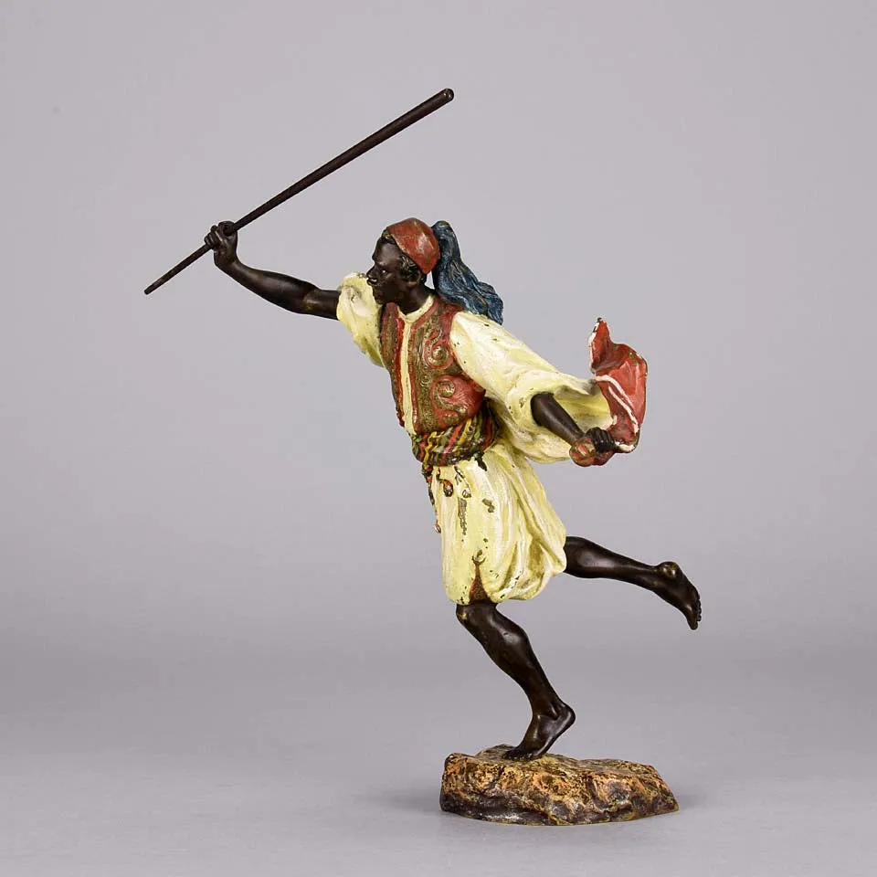 "Arab Man Running" by Bergman