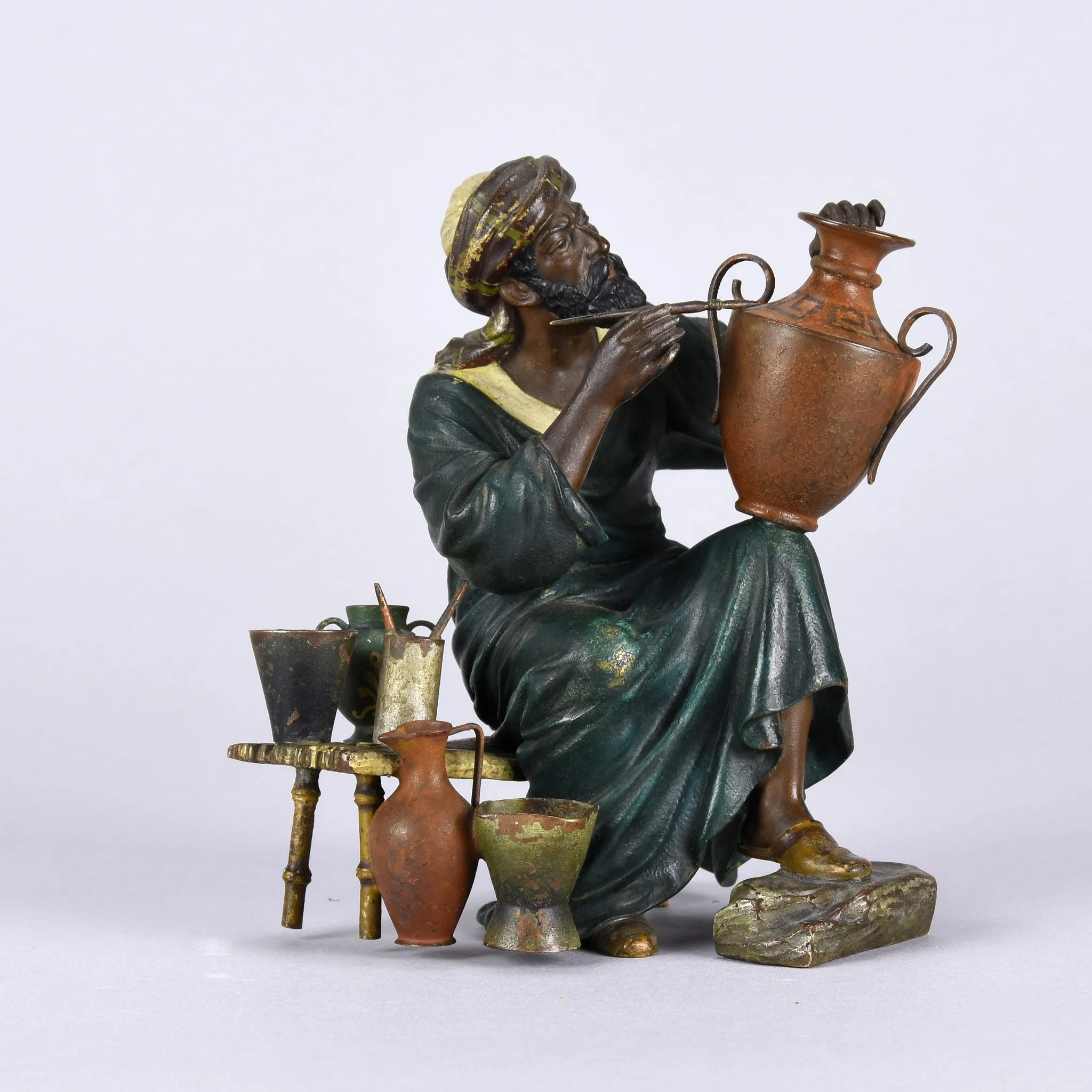 "Arab Potter" by Franz Bergman