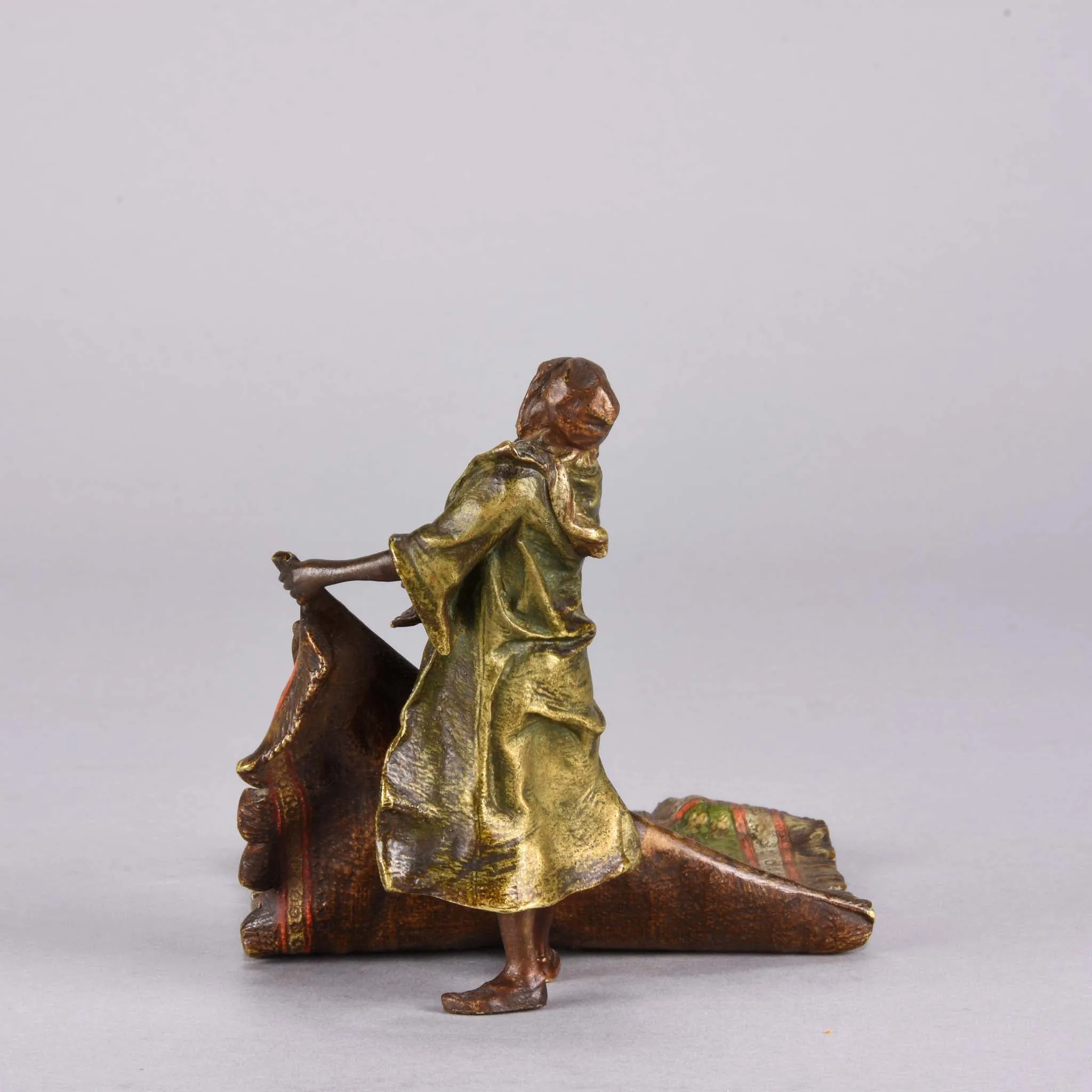"Carpet Seller" by Franz Bergman