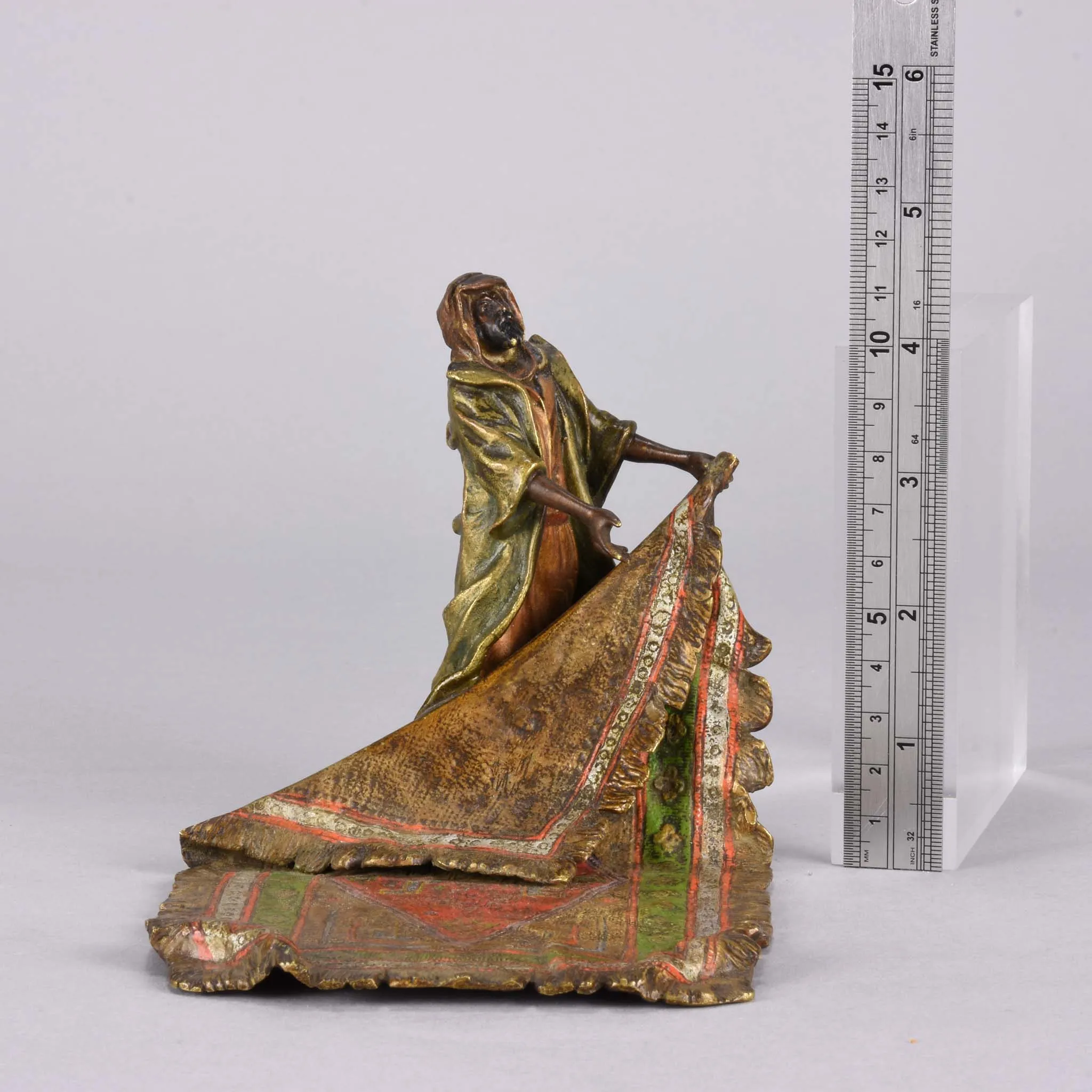 "Carpet Seller" by Franz Bergman