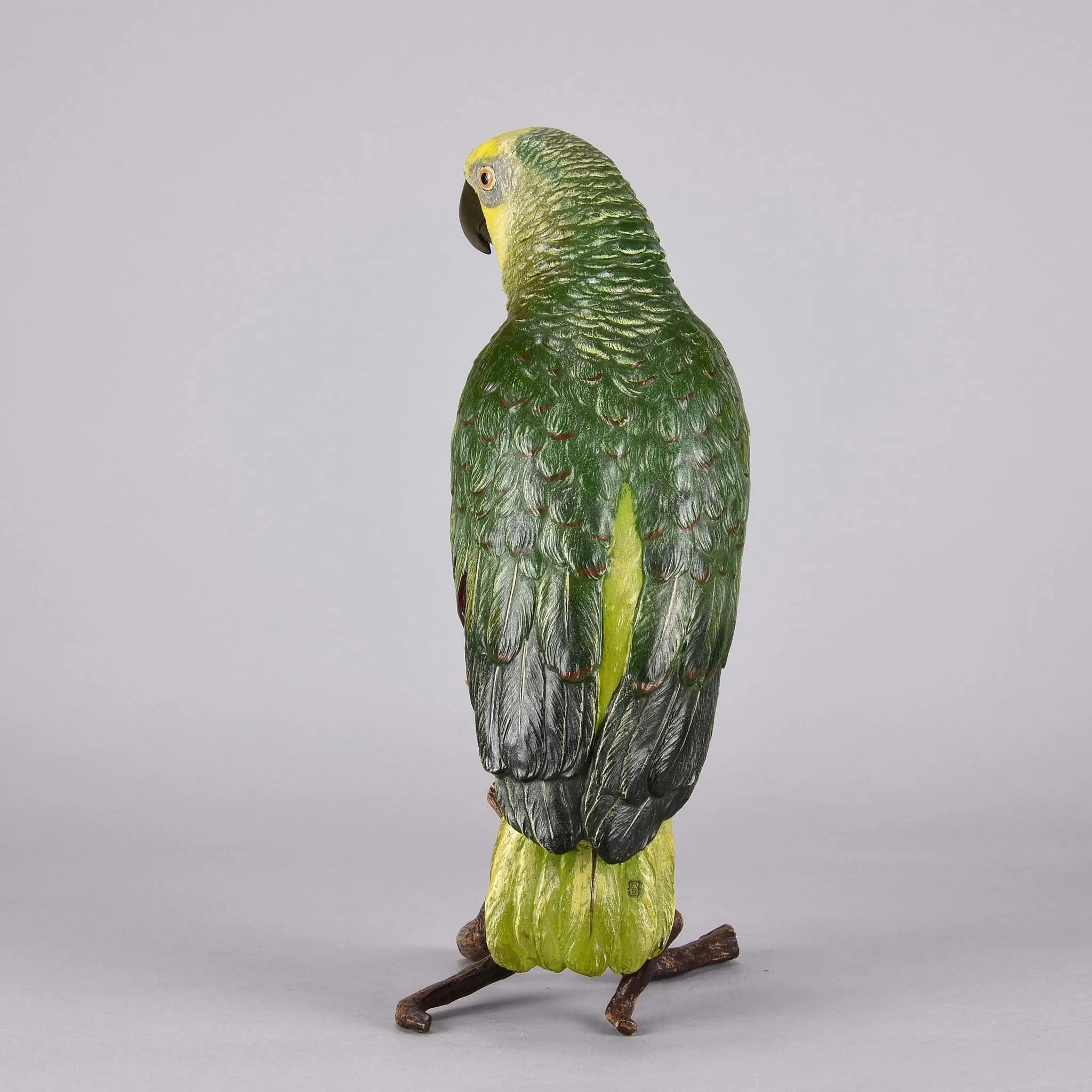 "Parrot on a Branch" by Franz Bergman
