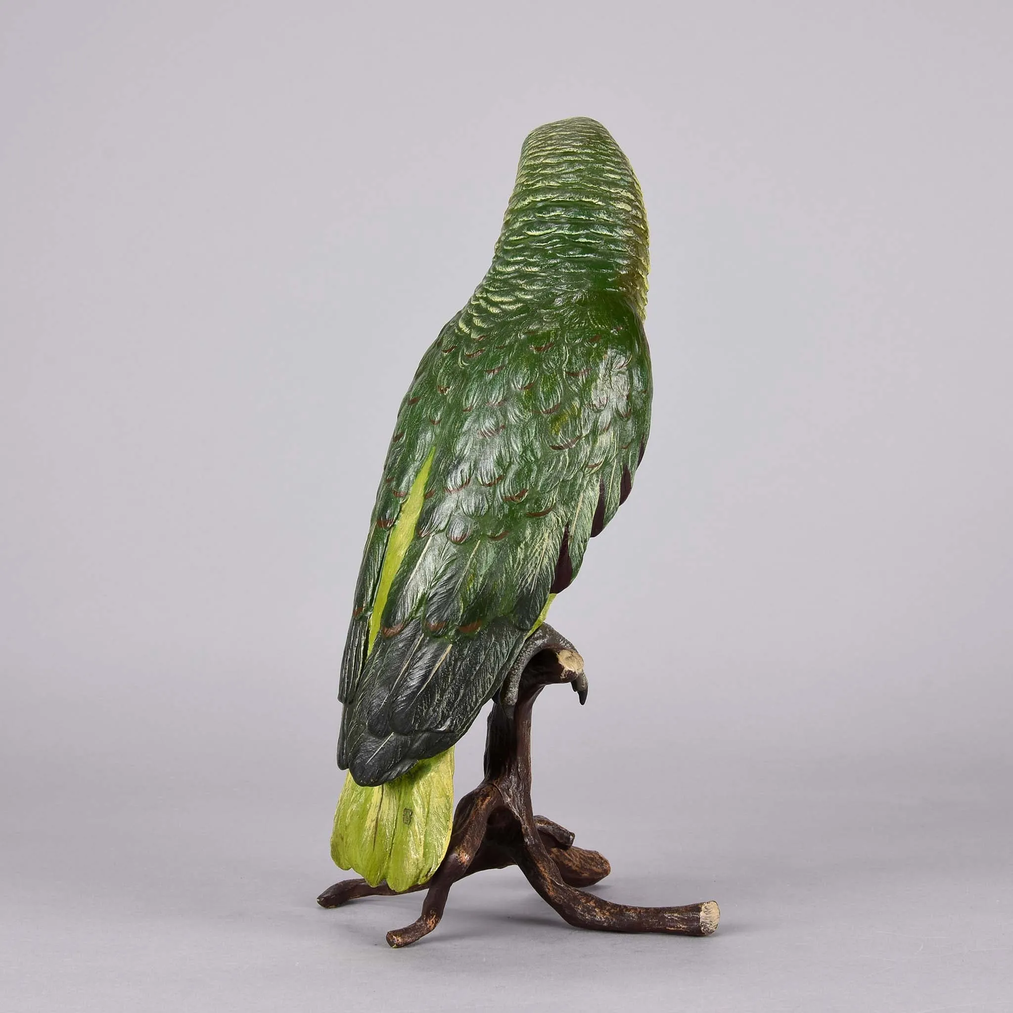 "Parrot on a Branch" by Franz Bergman
