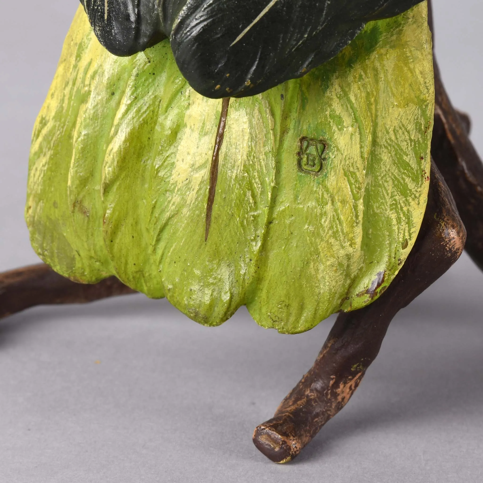 "Parrot on a Branch" by Franz Bergman
