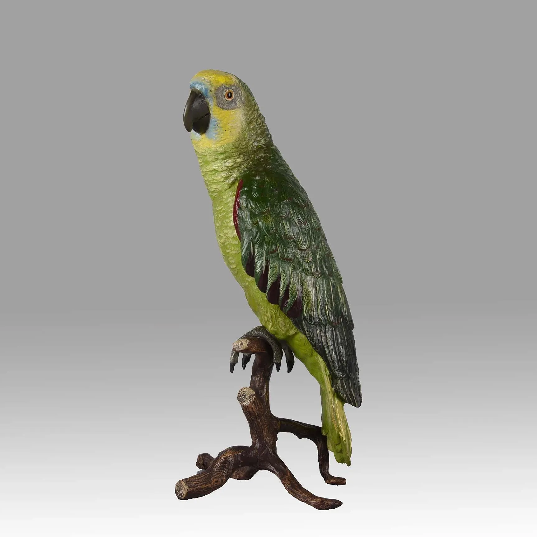 "Parrot on a Branch" by Franz Bergman