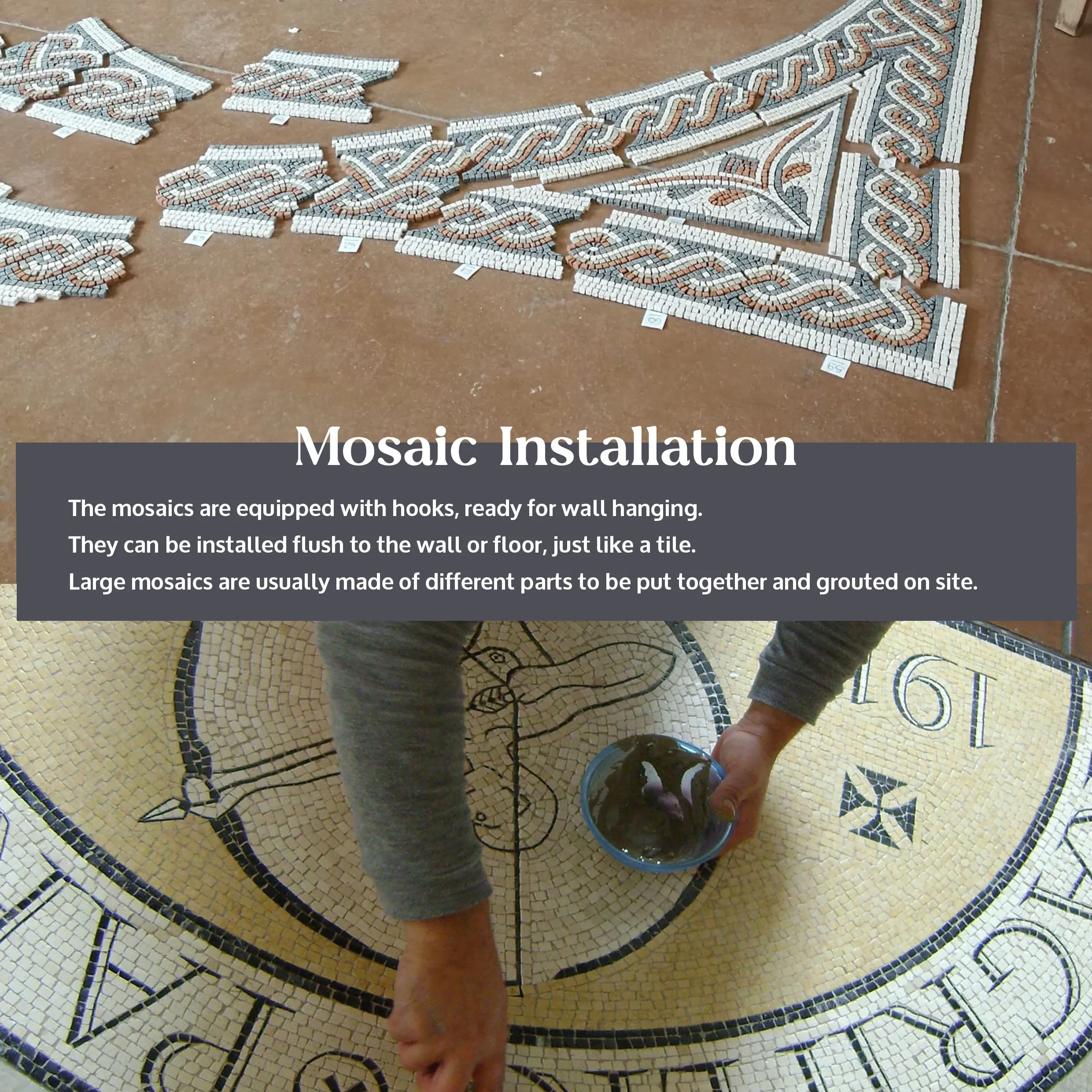 The Birth of Venus Mosaic