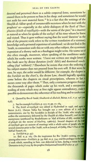 The Seal of the Saints: Prophethood and Sainthood in the Doctrine of Ibn Arabi