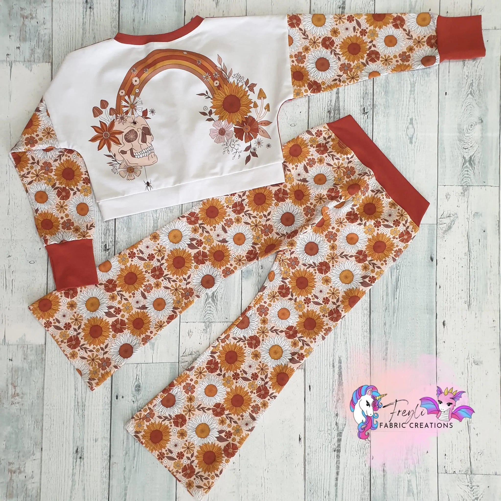 THEME 24 - Rainbow Boho 1m Panel